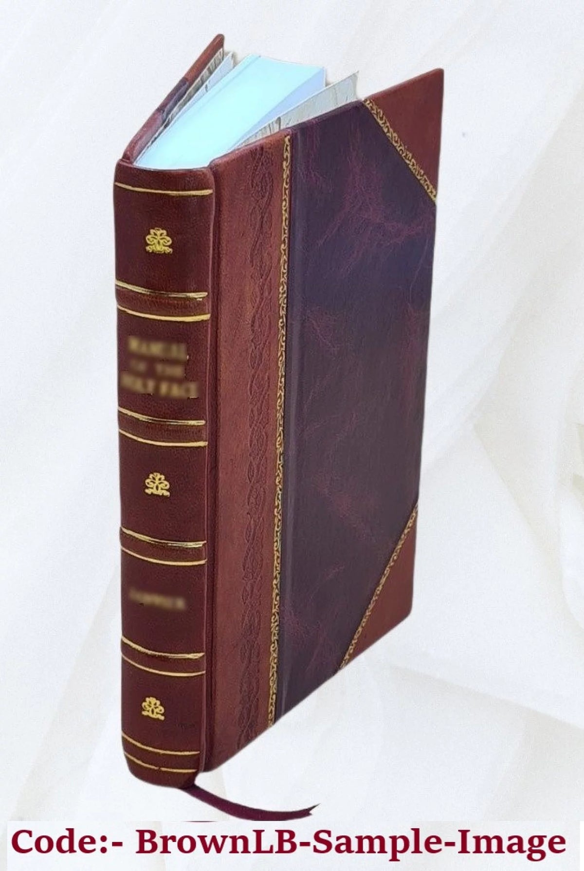 Leather Bound Handbook I76276