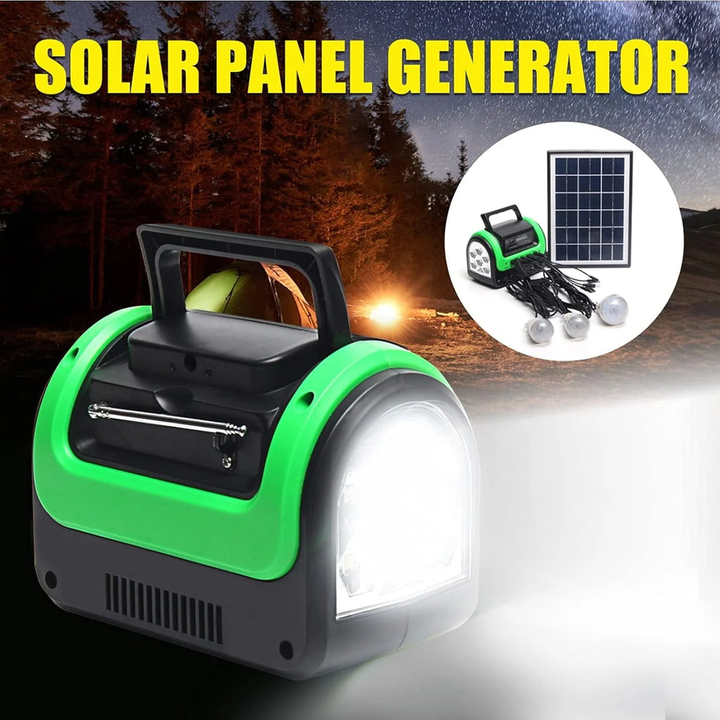 Portable Solar Generator with Solar Panel H594