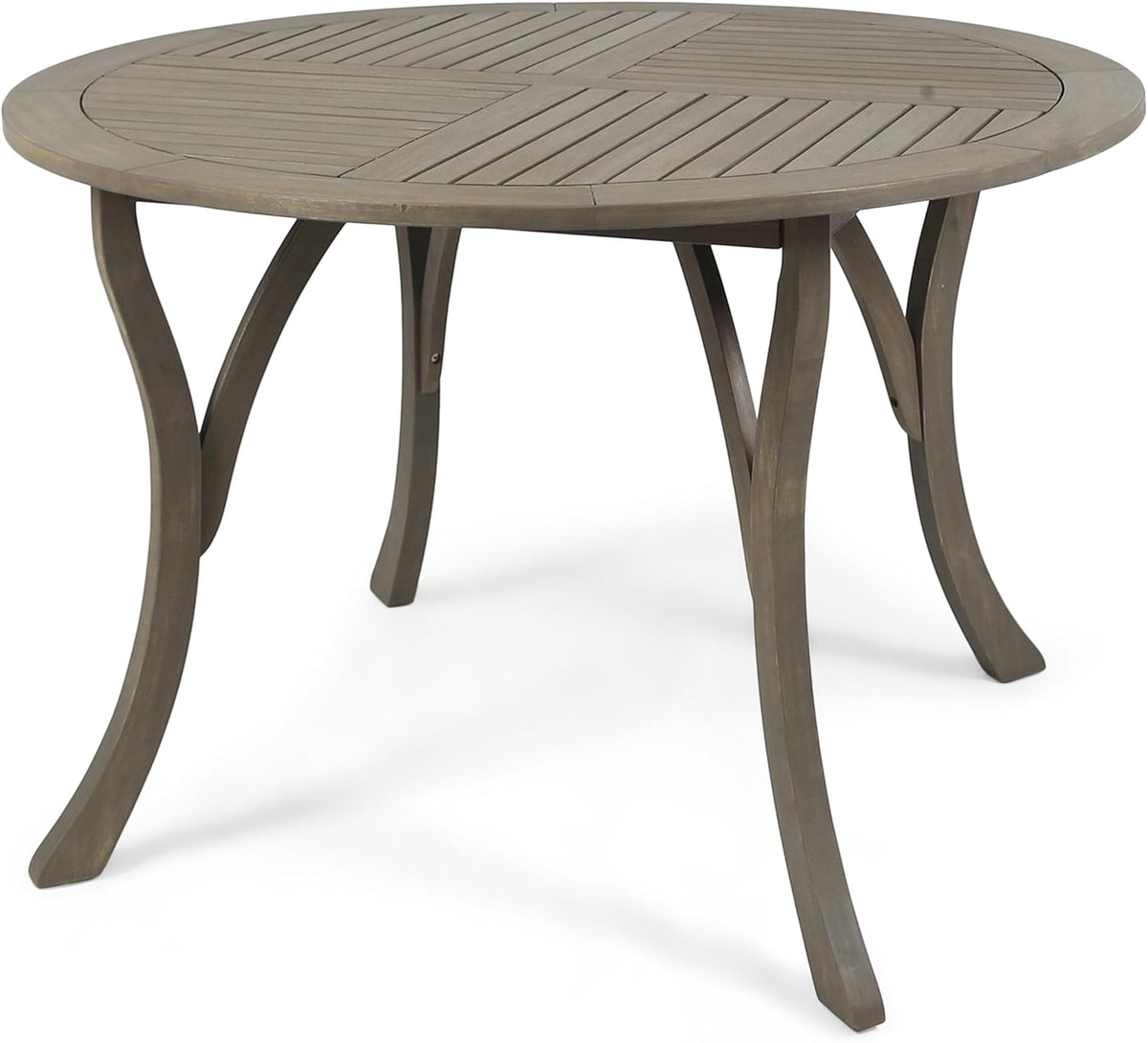 47 Round Acacia Wood Dining Table R43338