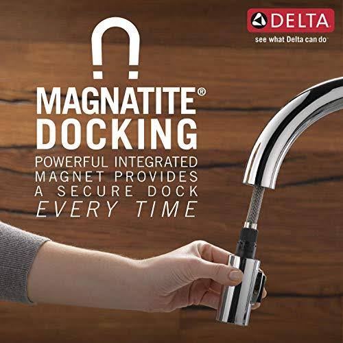 Single-Handle Pull-Down Kitchen Faucet, SpotShield Stainless C867