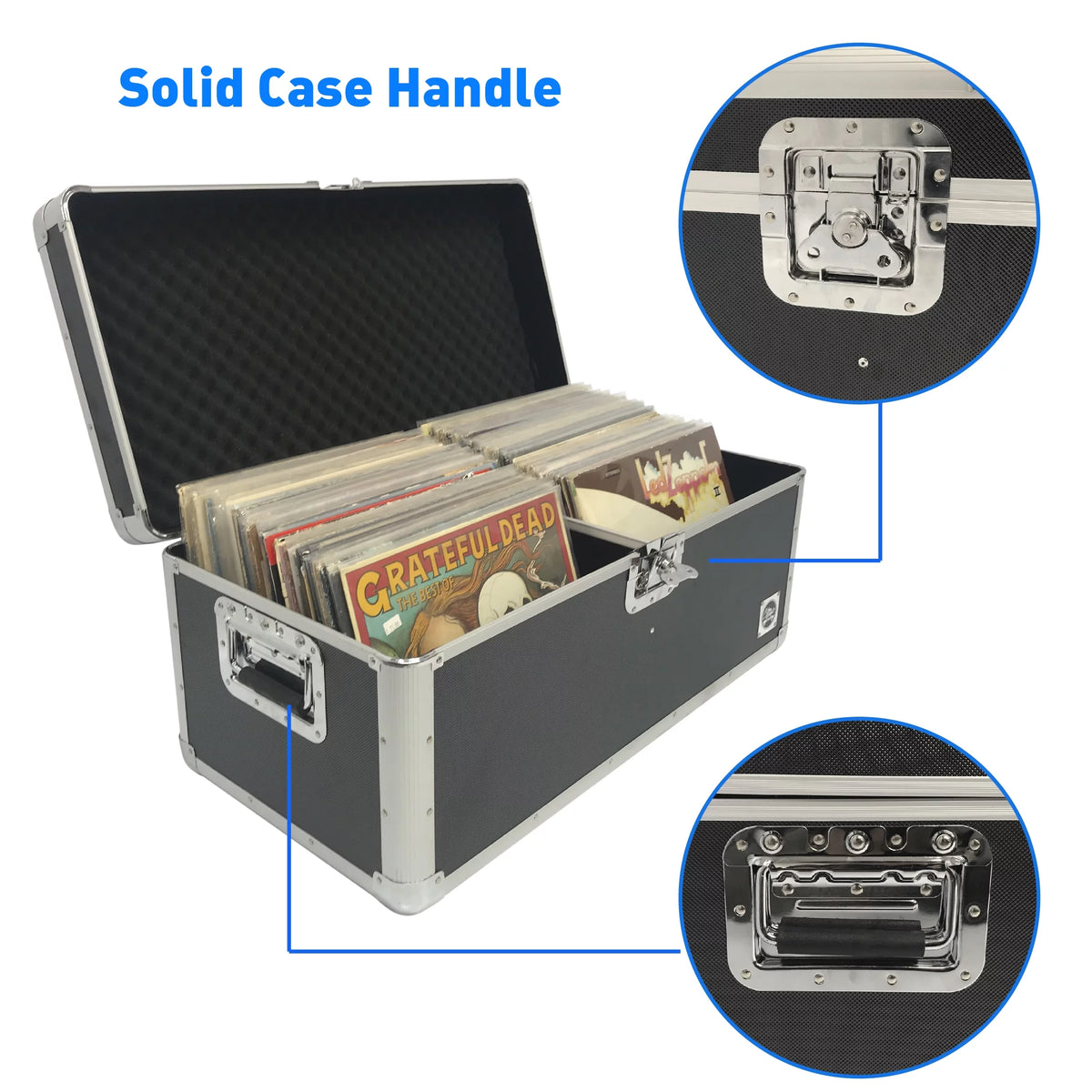 Vinyl Record Album Storage Case A88990