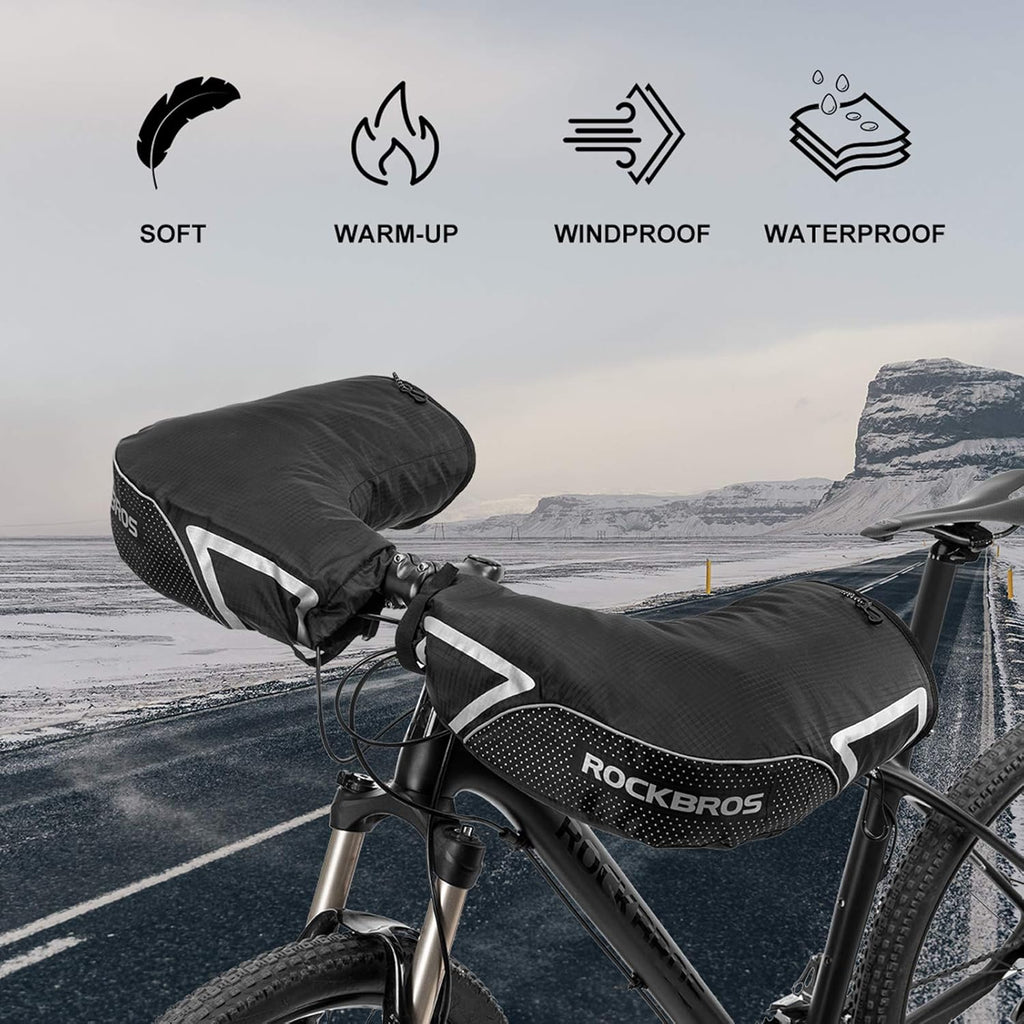 Winter Cycling Handlebar Mittens A413