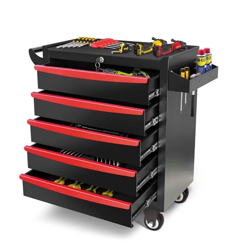 5 Drawer Metal Rolling Tool Chest X7695