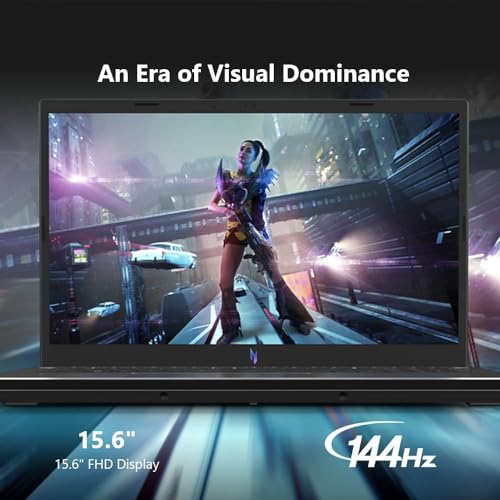15.6" 144Hz FHD IPS Gaming Laptop, Intel i7-13620H, RTX 4060, 32GB DDR5 RAM, 1TB SSD J253