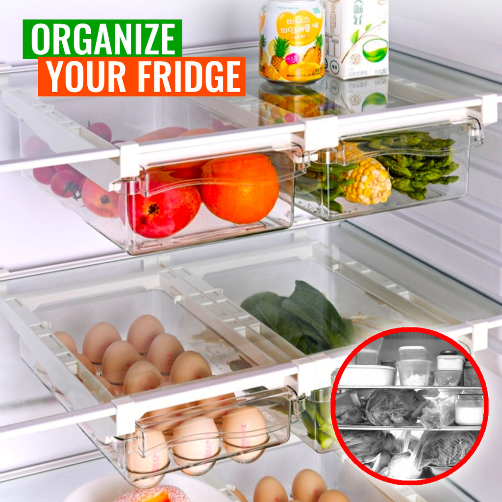 Pull-out Fridge Drawer Organizer N4042