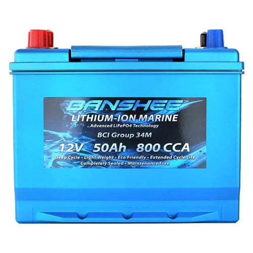 Group Size 34 Deep Cycle Lithium RV Battery D5898
