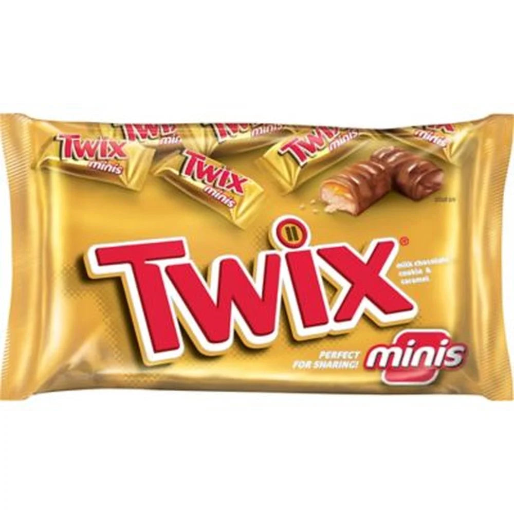 Caramel Chocolate Cookie Bar Candy Bag Pack of 48 V7508