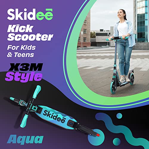Adjustable Folding Adult Scooter with Large Wheels A4567