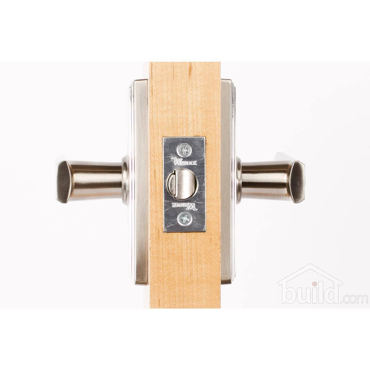 Satin Nickel Entry Door Lever W1496