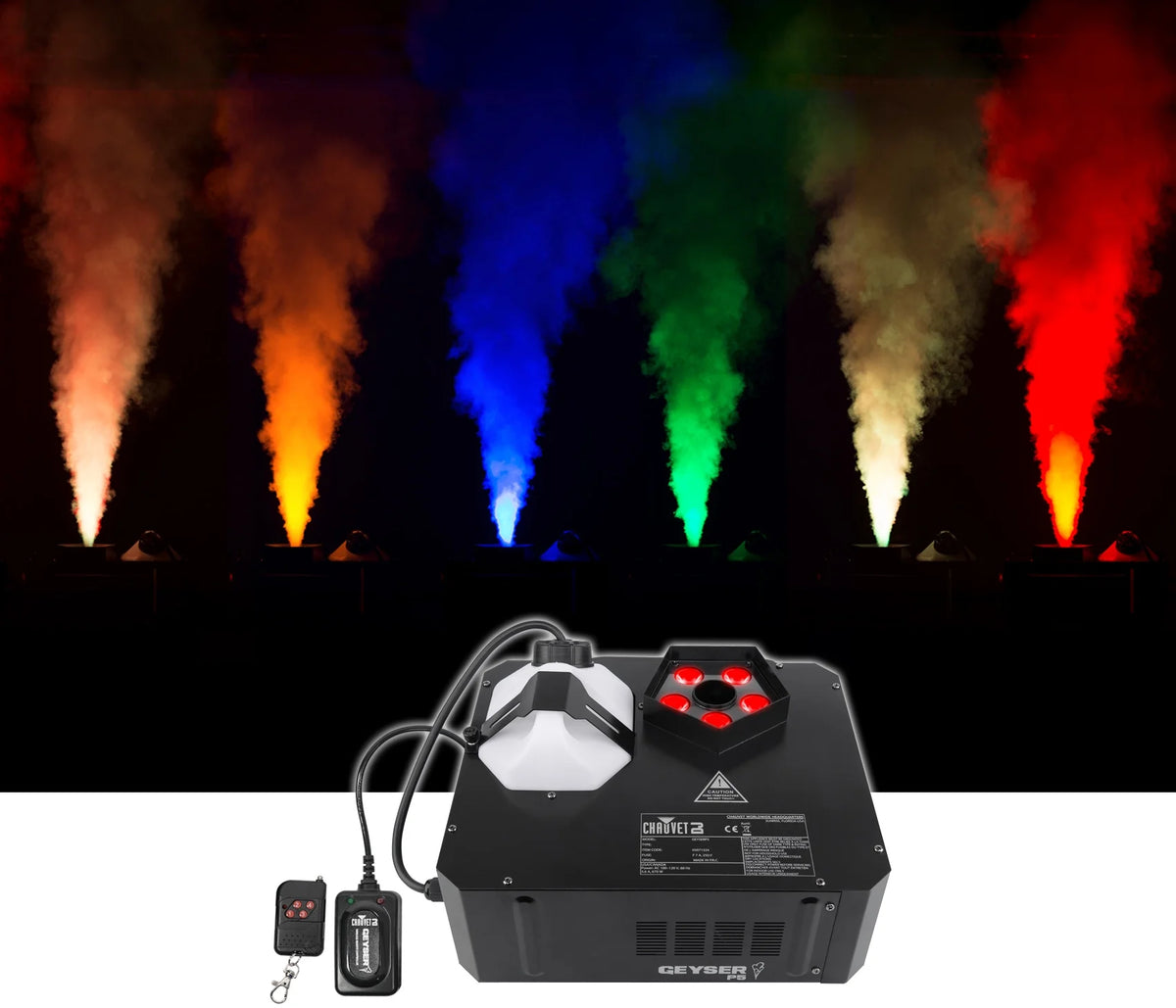 Fog Machine Fogger with Remote and DMX Cable K503077