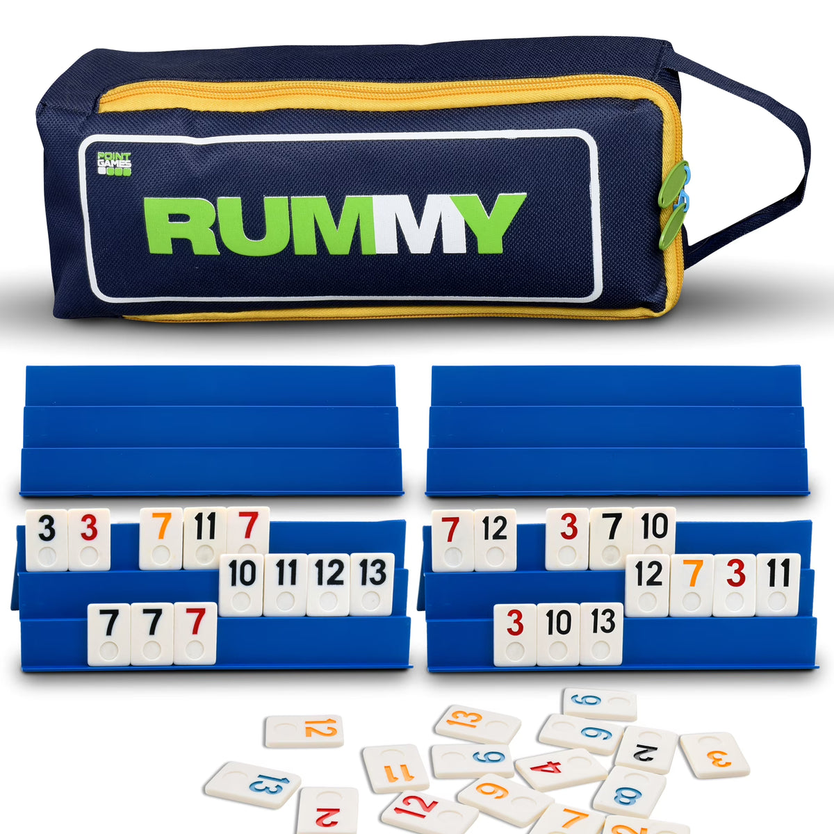 Rummy Cube Game Set with Bag O42545