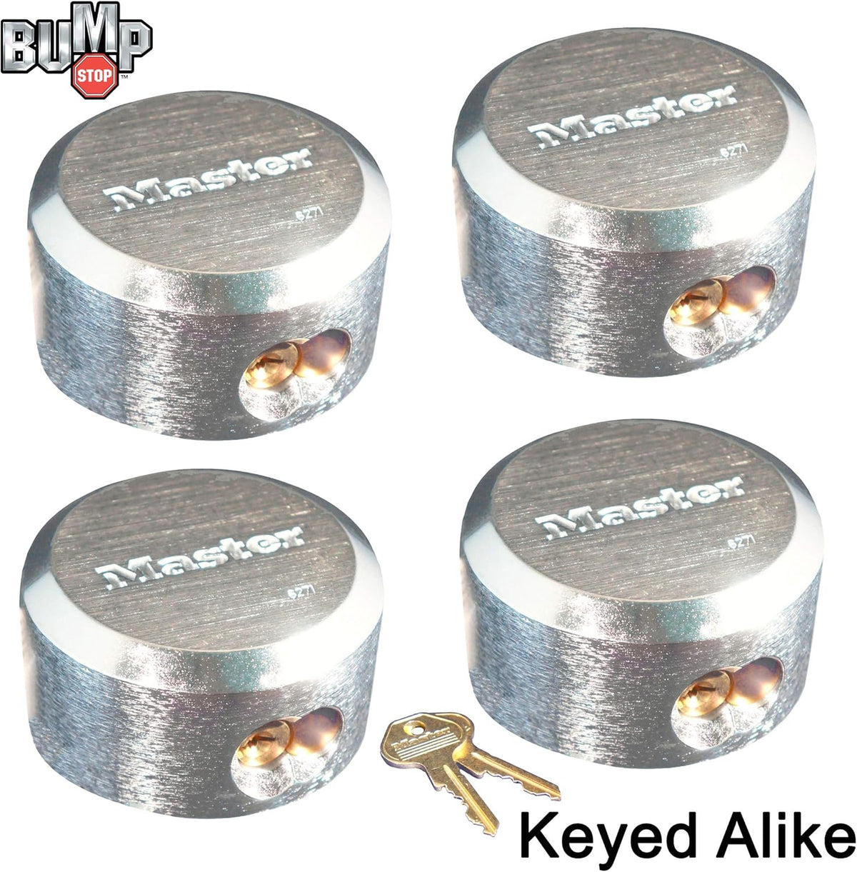 Keyed Alike Hidden Shackle Padlocks I487