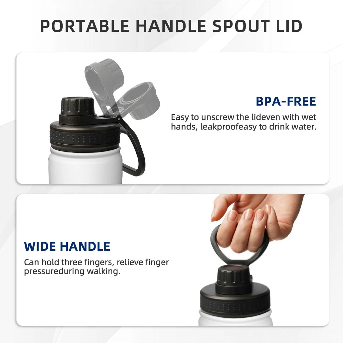 18OZ Stainless Steel Insulated Water Bottle B112