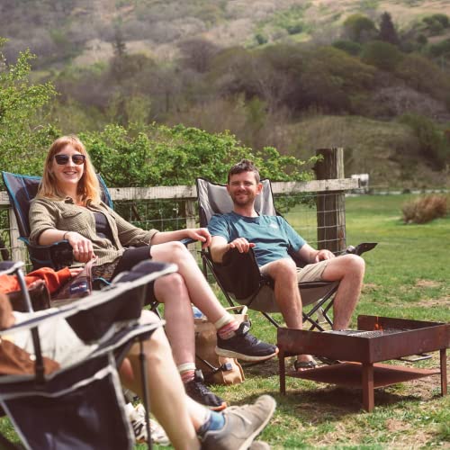 Oversized Heated Rocking Camping Chair D390489