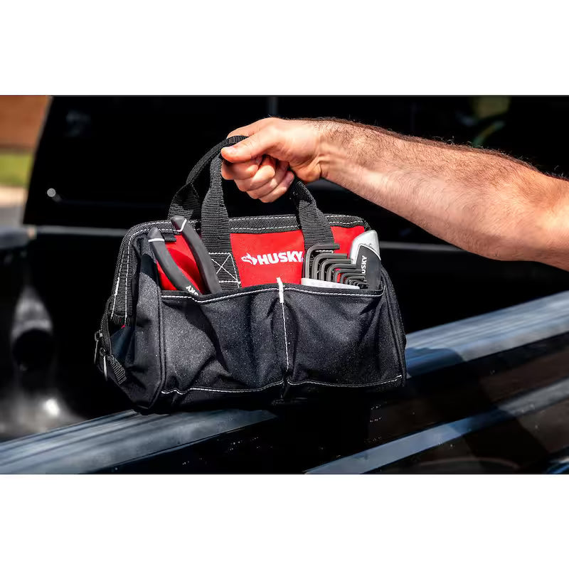 14 in. Rolling Tool Bag with 12 in. Tool Bag P45267