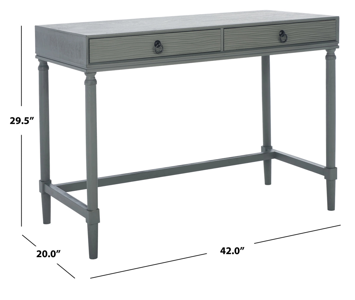 2 Drawer Writing Desk Y115