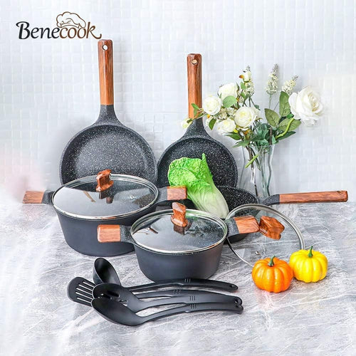 12 Piece Nonstick Die-cast Aluminum Cookware Set A835338