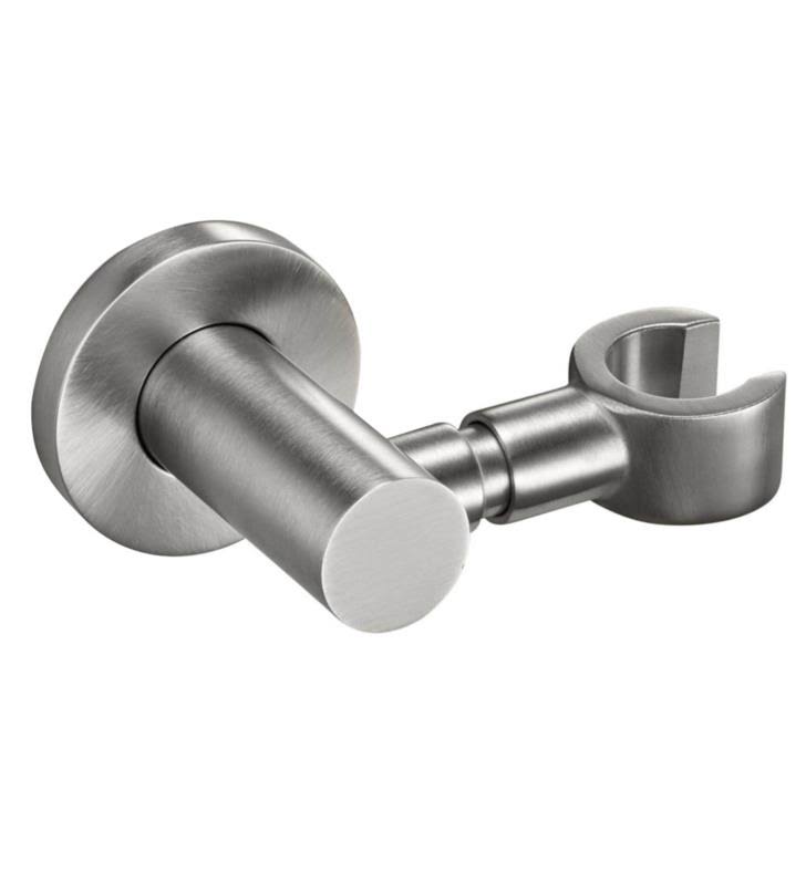 Swivel Wall Bracket Round Base Satin Brass O32874