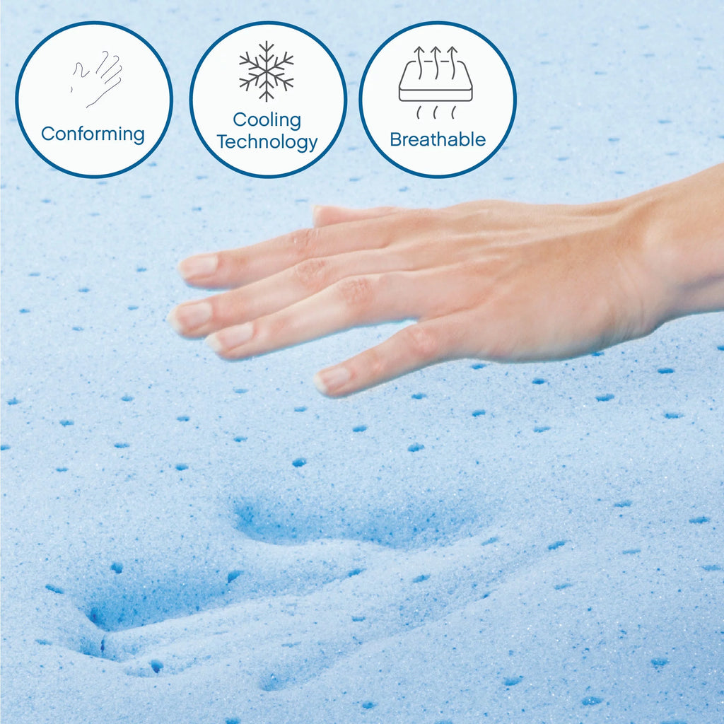 8 Gel Memory Foam Mattress, Twin U961584