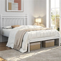Black Queen Metal Platform Bed D4720