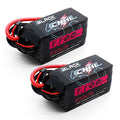 6S 1100mAh 100C 22.2V Lipo Battery with XT60 Plug (2 PCS) C743550