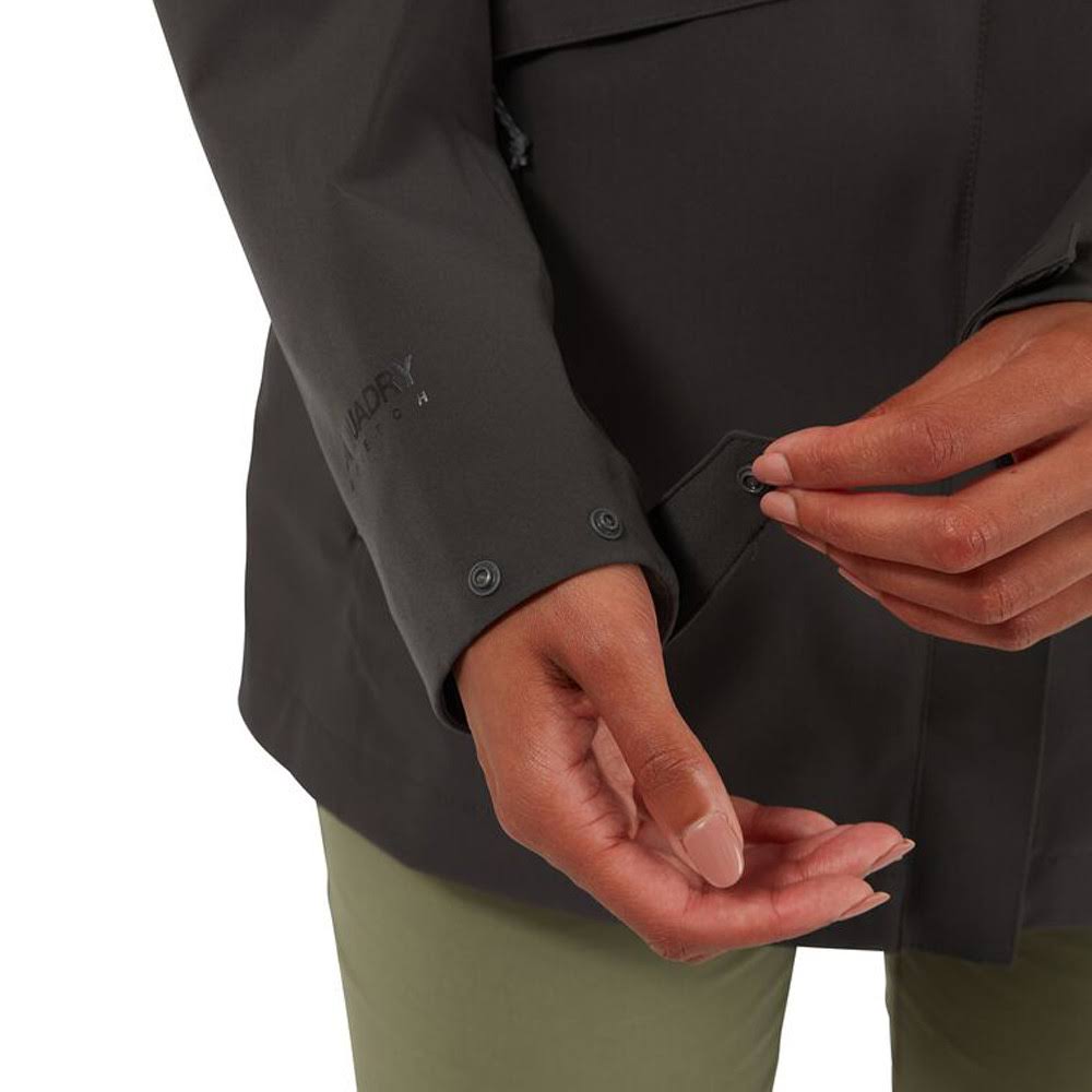Womens Waterproof Jacket Charcoal 10 G83349
