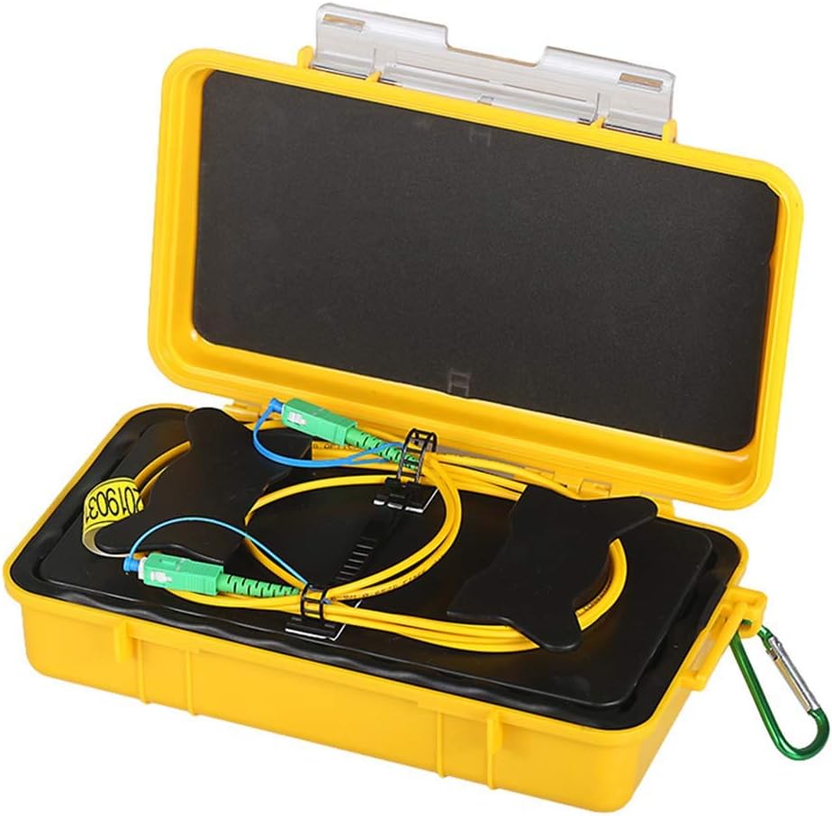 Fiber Optic OTDR Launch Cable Box G652D Singlemode 9/125 SC/APC-SC/APC Connector (2000M) P79581