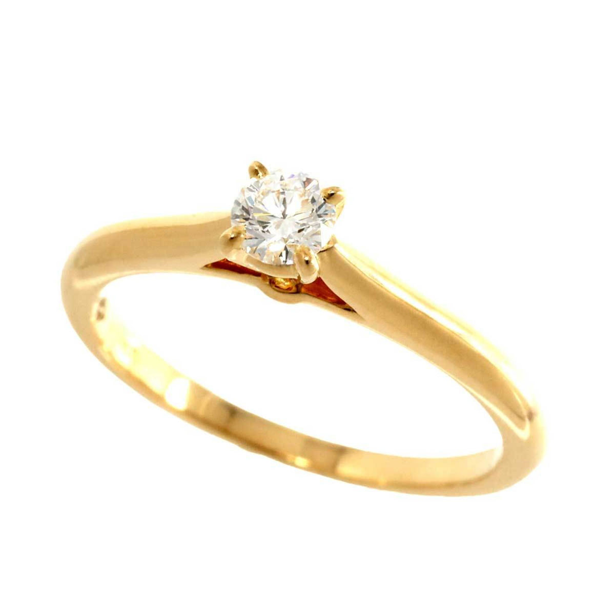 18K Yellow Gold Diamond Ring G703