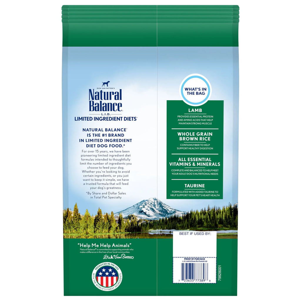 4 Pounds Limited Ingredient Dry Dog Food Y398121