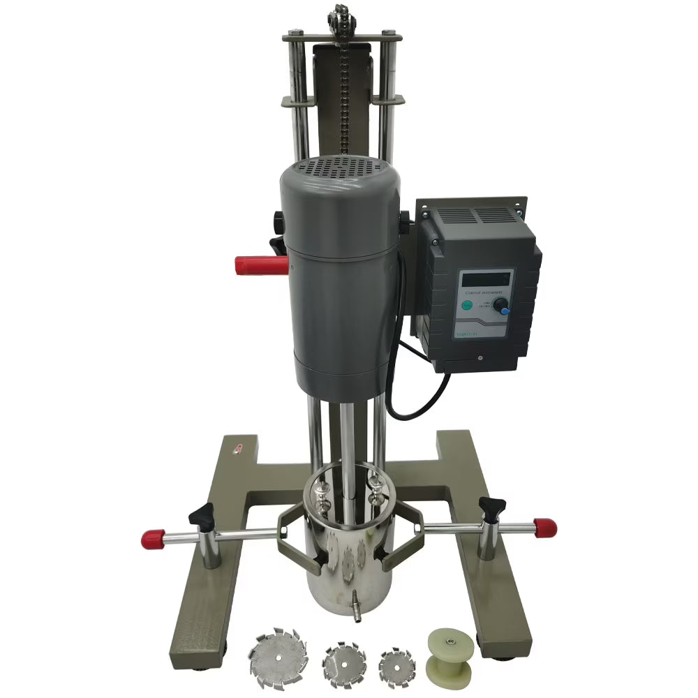 High-speed Grinding Disperser Mixer Machine Homogenizer Digital Display 220V W86855