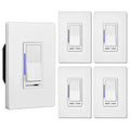 5 Pack White Digital Dimmer Switch N832