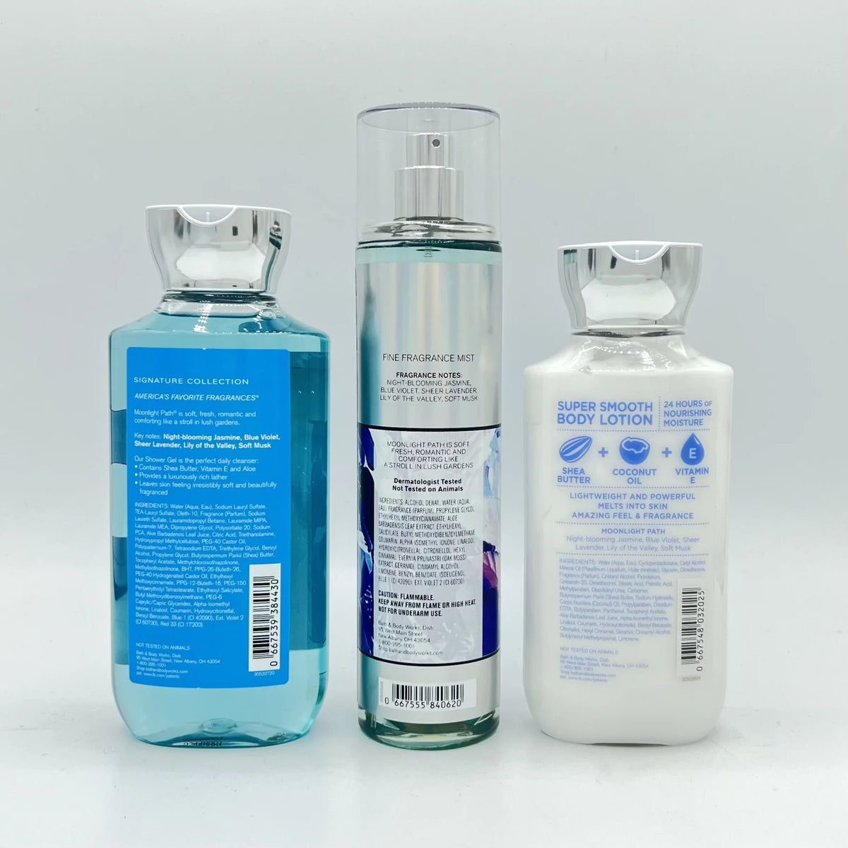 3-Piece Bundle: 10oz Shower Gel, 8oz Fine Fragrance Mist, 8oz Body Lotion O7383