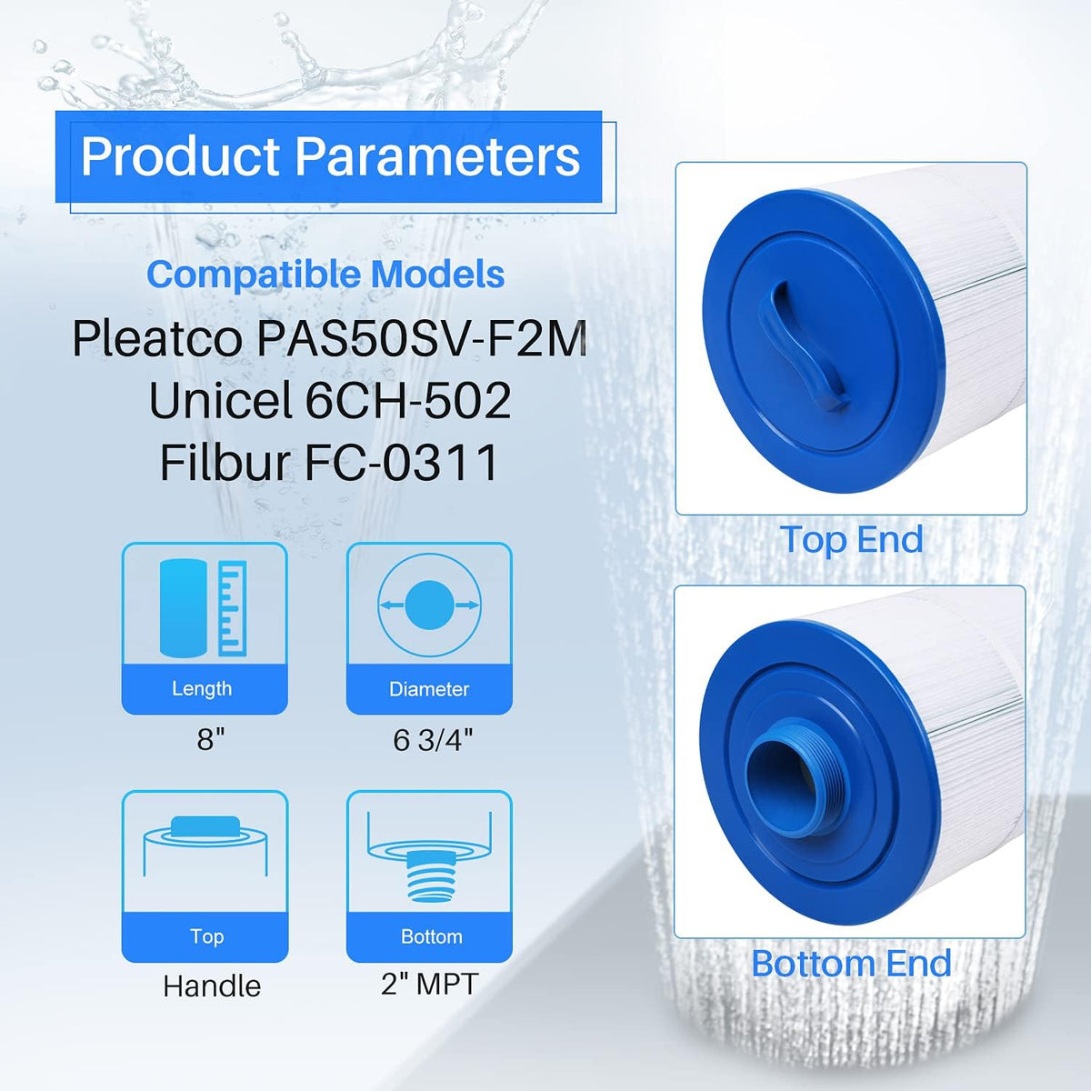 Spa Filter 2 Pack G409115