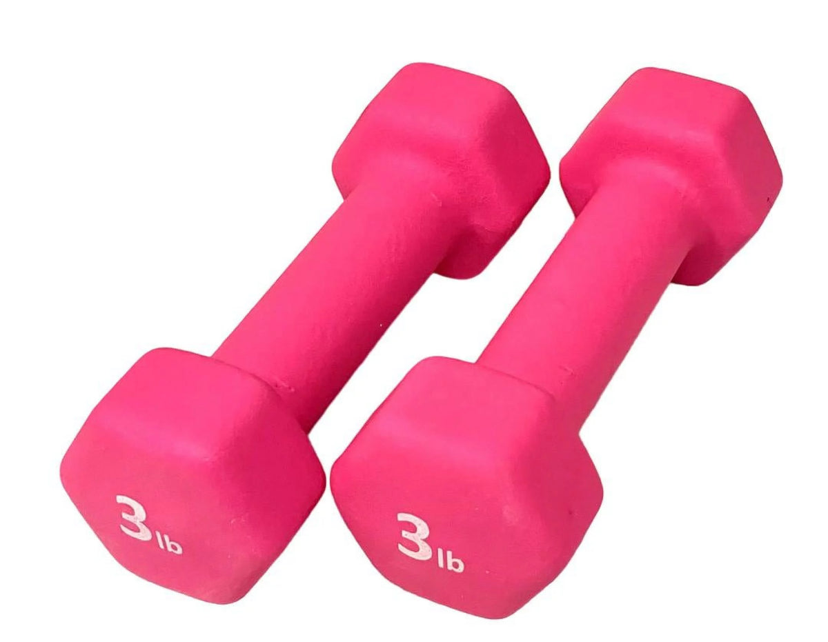 Neoprene 5 Lbs. Hex Dumbbells Set of 2 Z6908