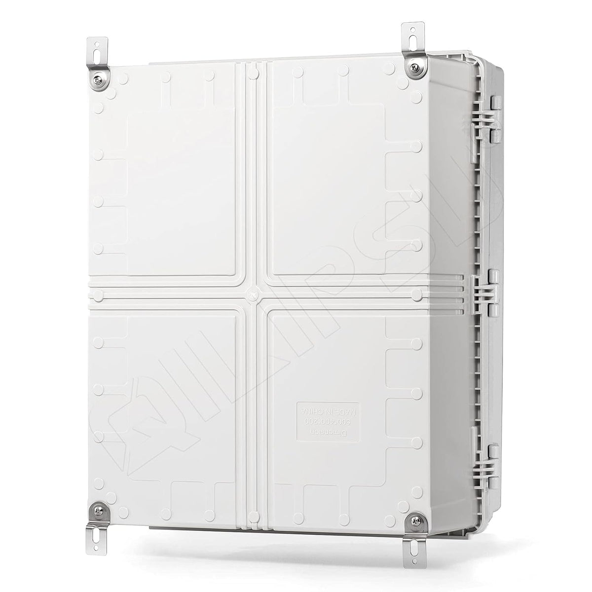 Junction Box with Mounting Plate, IP67 Waterproof ABS Plastic Grey Y762168