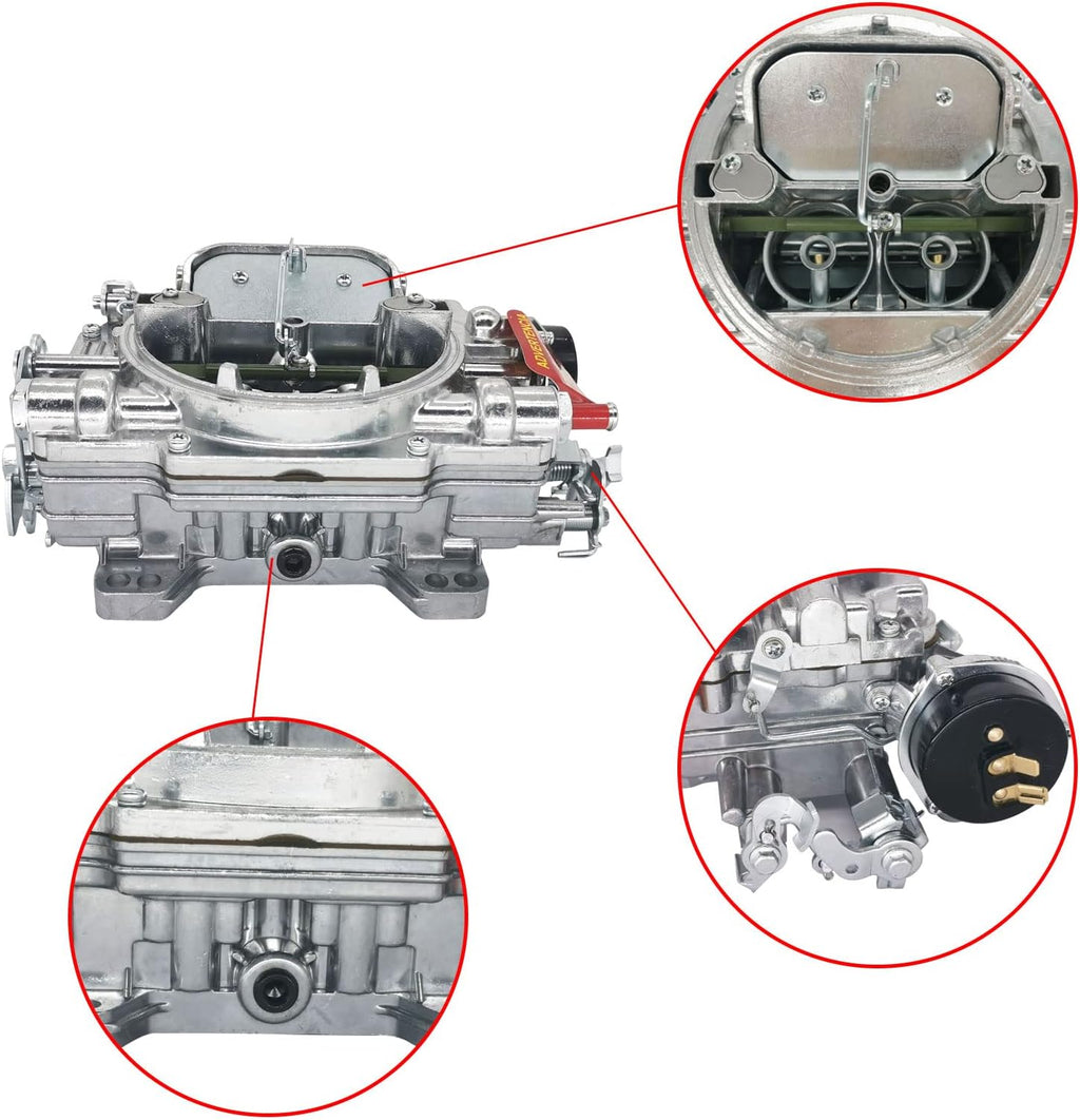 1405 Carburetor 600 CFM 4 Barrel Square Bore Performance Carburetor F43408