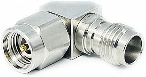 1.85 mm Female to 2.92 mm Male Right Angle Microwave Adapter E870552