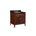 Vanity Cabinet Only in Dark Cherry S626