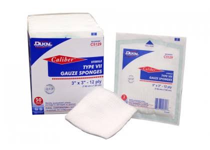 8 Ply Non-Sterile Gauze 200 per Bag 20 Bags per Case T2553