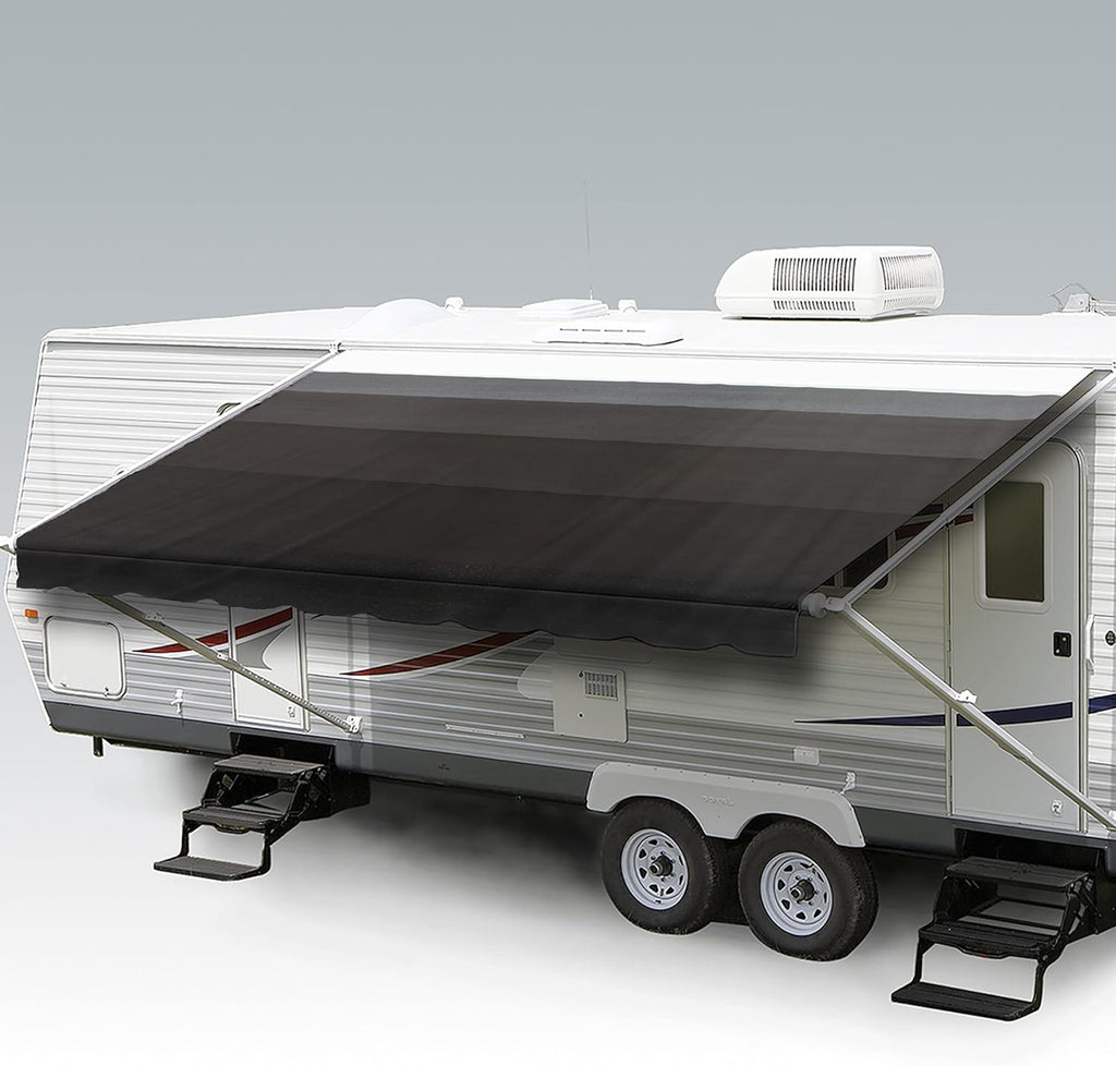 Heavy Duty Weatherproof Vinyl RV Awning Fabric Replacement K356