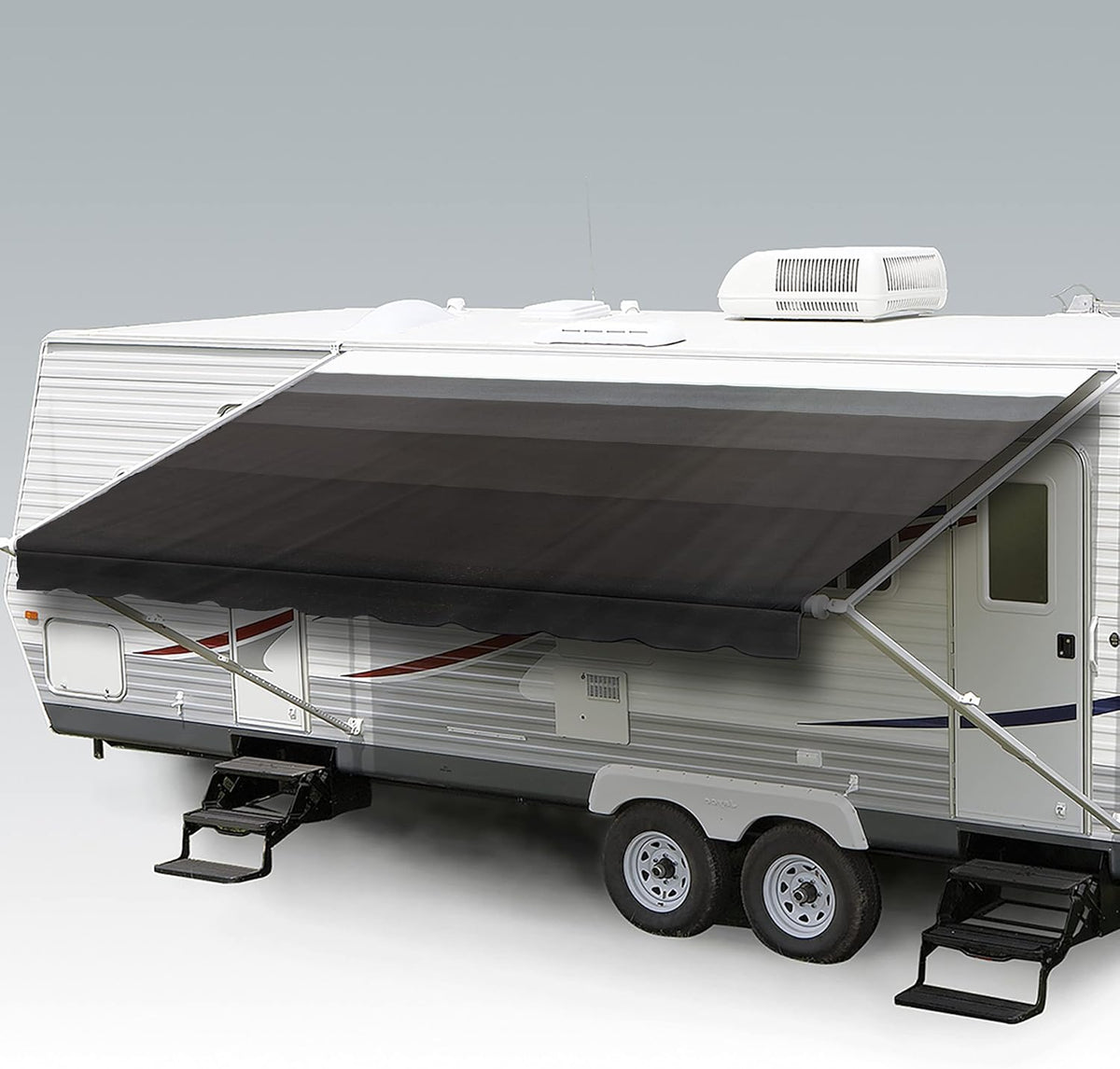 Heavy Duty Weatherproof Vinyl RV Awning Fabric Replacement K356