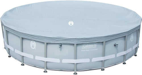 18' x 48" Power Steel Frame Above-Ground Swimming Pool Set G9019