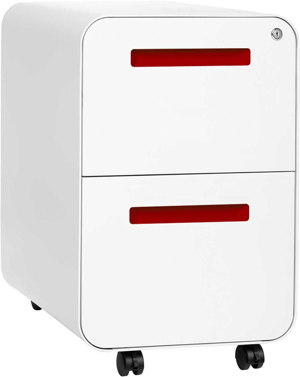 2-Drawer Modern Mobile File Cabinet J782056