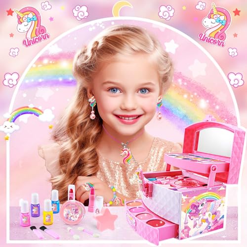Washable Princess Dresses Pretend Makeup Set D83666