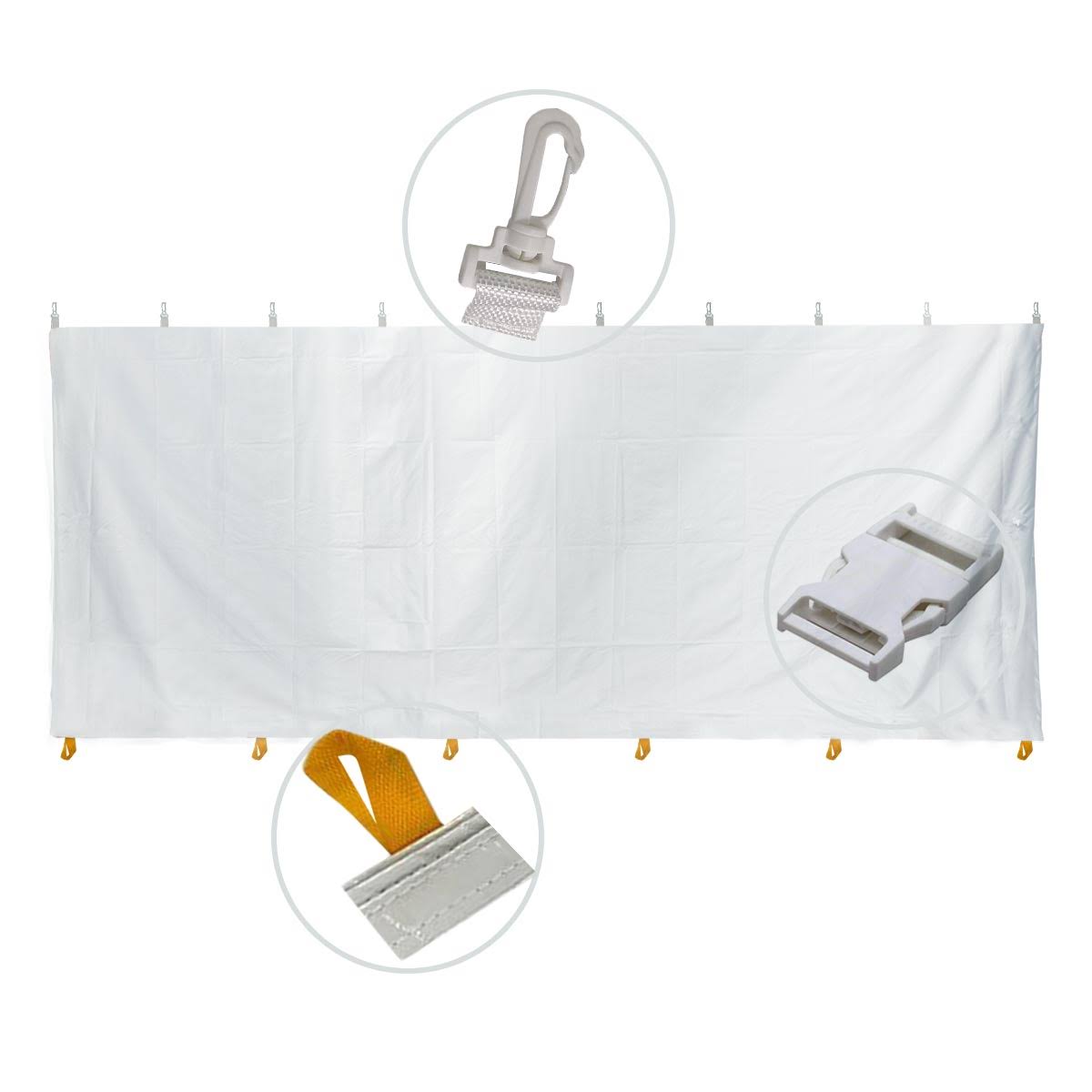 Canopy Tent Solid Sidewall Q586