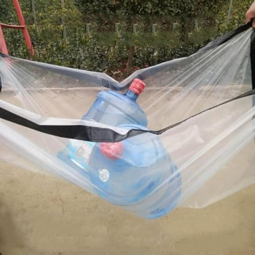 7x7 FT Clear Waterproof PVC Tarps Tarpaulin U5204
