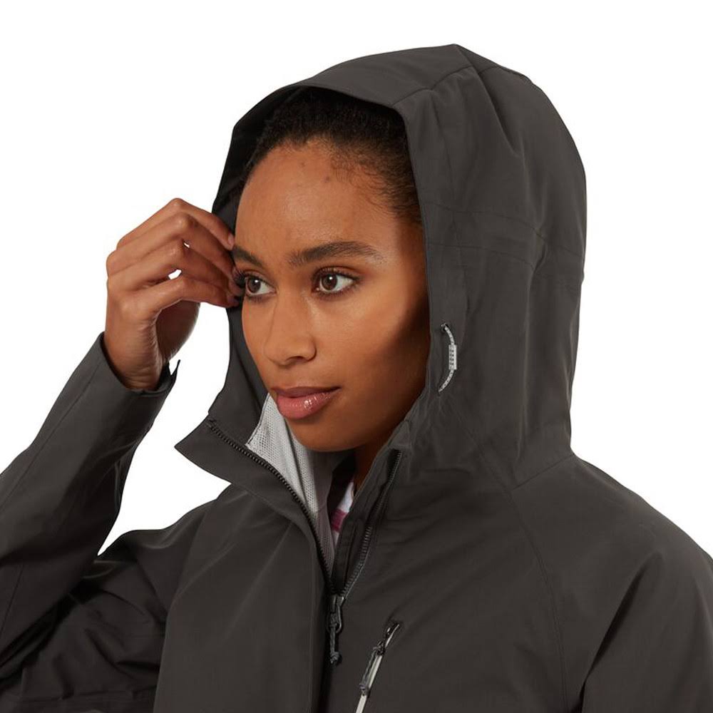 Womens Waterproof Jacket Charcoal 10 G83349