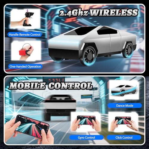 1:14 Remote Control Pick-up Truck with Light and Loadspace A86409