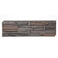 Brown Faux Stone Siding Panel W75763