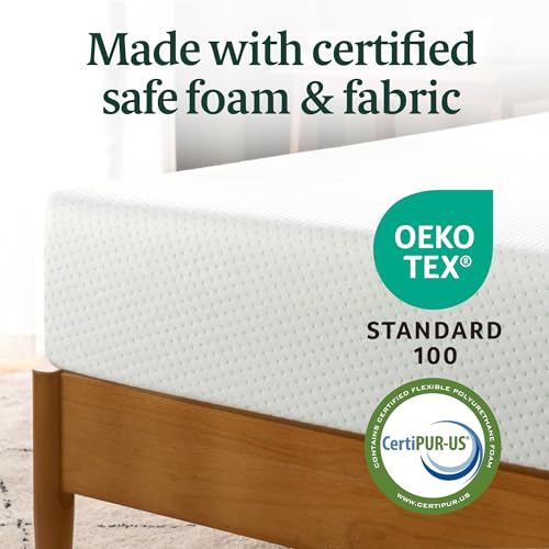 5 Inch Green Tea Memory Foam Mattress, Twin, Medium Firm G587